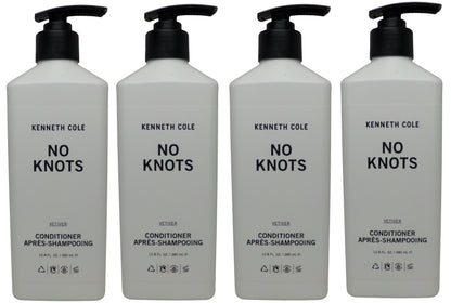 Kenneth Cole No Knots Vetiver Conditioner Lot of 4 each 12.8oz Bottles