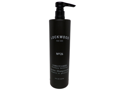 Lockwood New York No. 25 Shampoo and No. 26 Conditioner with Rosemary Geranium (15oz)