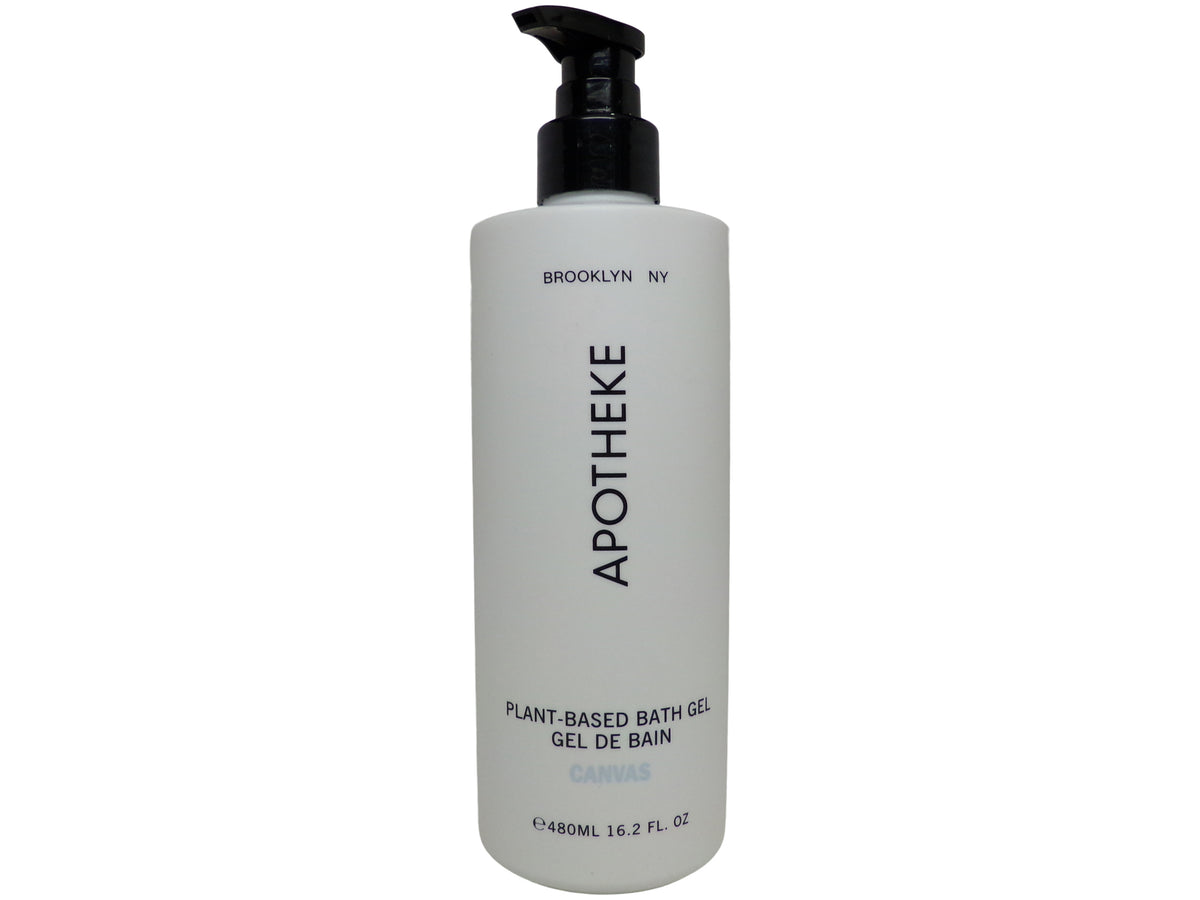 Apotheke Canvas Bath Gel Lot of Two 16.2oz Pump Bottles