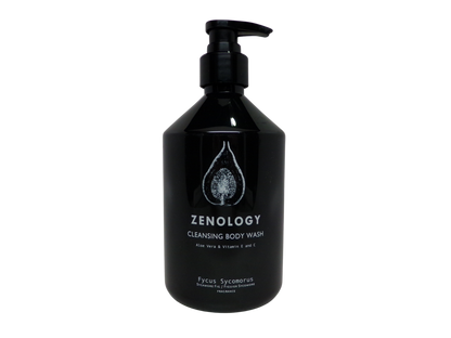 Zenology Fycus Sycomorus Cleansing Body Wash Lot of Two 16.9oz Bottles