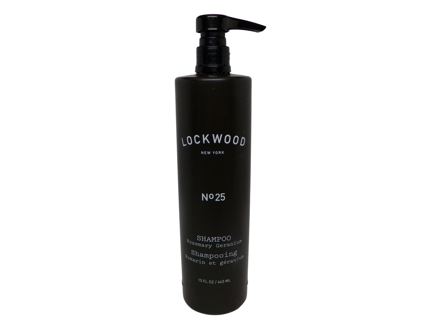 Lockwood New York No. 25 Shampoo and No. 26 Conditioner with Rosemary Geranium (15oz)