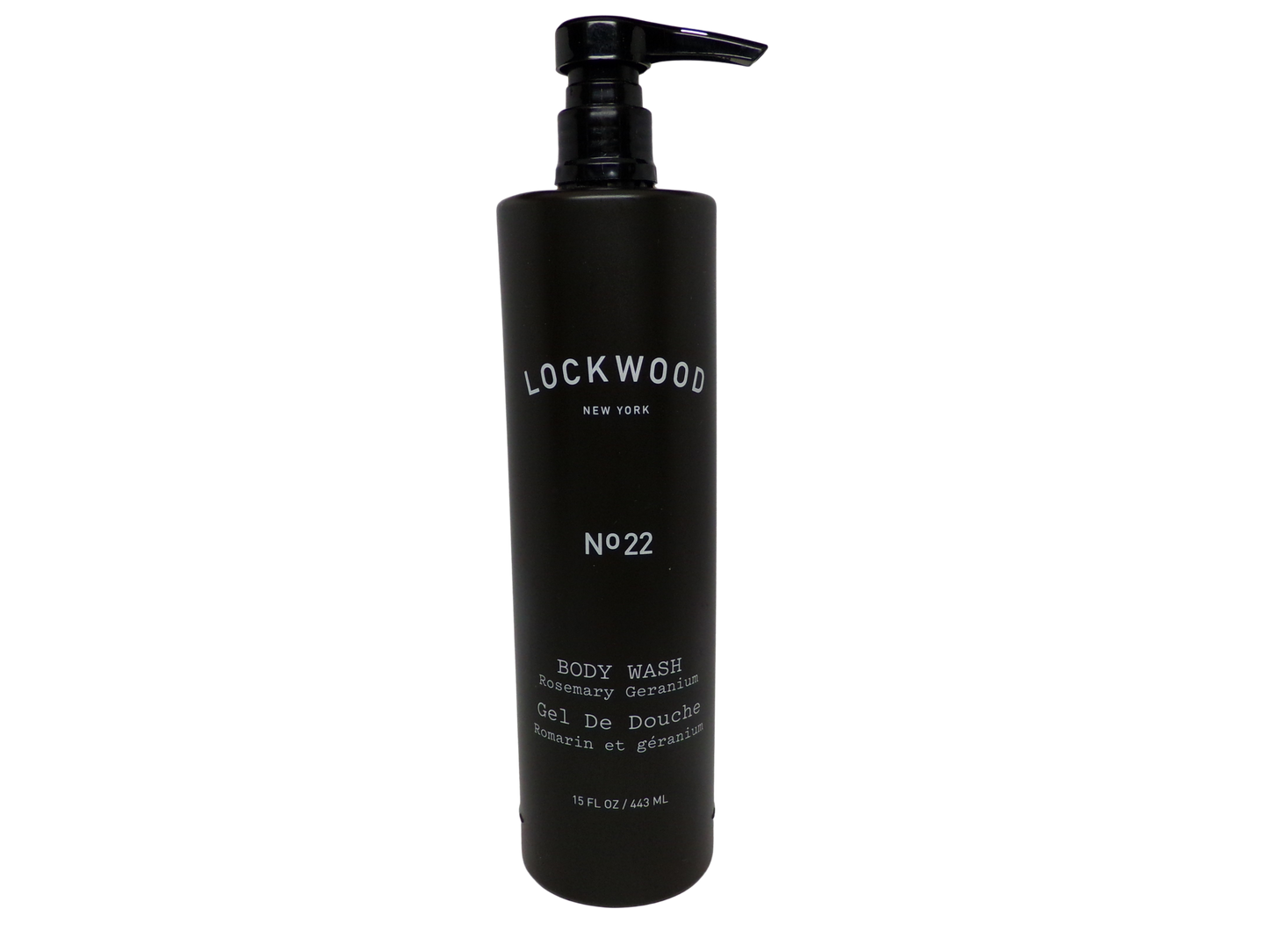 Lockwood New York No. 22 Rosemary Geranium Body Wash (15oz)