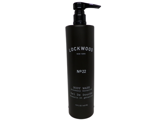 Lockwood New York No. 22 Rosemary Geranium Body Wash (15oz)