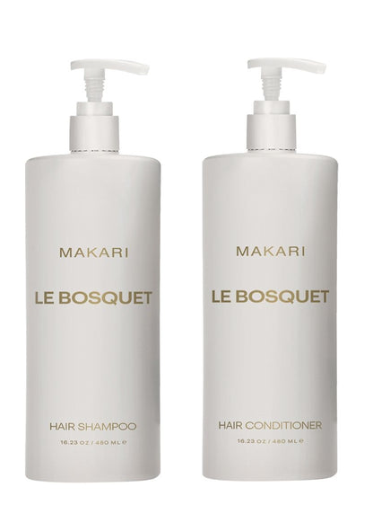 Makari Le Bosquet Shampoo and Conditioner (1 of each) 16.23oz/480 mL Pump Bottles