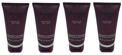 Asprey Purple Water Conditioner lot of 4 each 1.7oz bottles. Total of 6.8oz