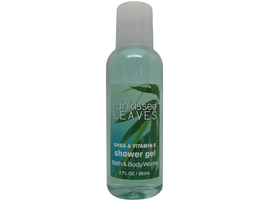 Bath and Body Works Rainkissed Leaves Shower Gel lot of 15 each 2oz bottles. 30oz Total