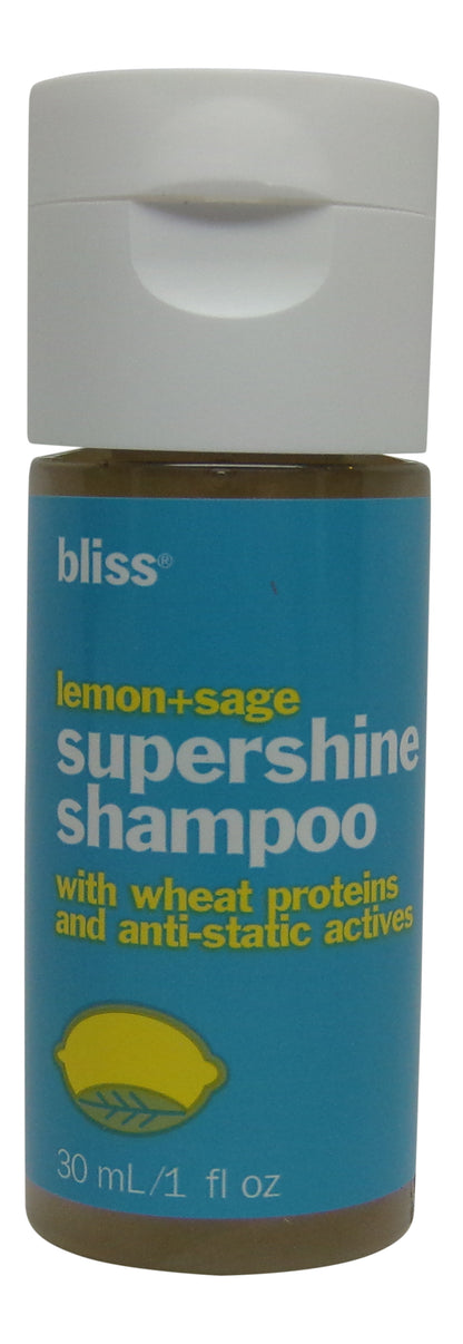 Bliss Lemon & Sage Shampoo & Conditioner lot of 12 (6 of each) 1oz Bottles