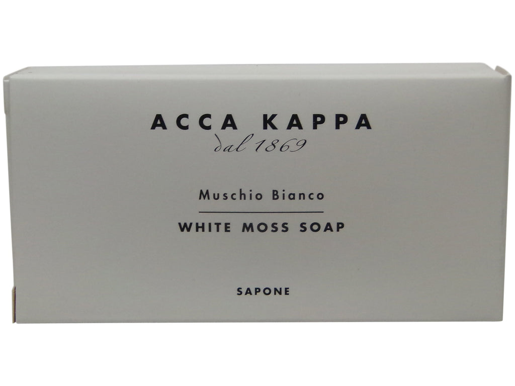 Acca Kappa White Moss Soap 50 gr Bars - Set of 6