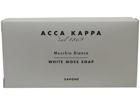 Acca Kappa White Moss Soap 50 gr Bars - Set of 3