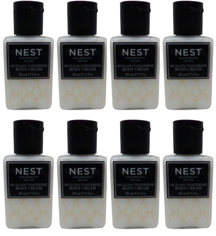 Nest Fragrances Sicilian Tangerine Body Cream lot of 8(Lotion)Total of 8 oz