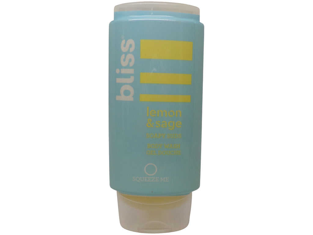 Bliss Lemon and Sage Soapy Suds Gel Set of Two 12oz Tubes