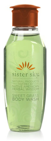 Sister Sky Sweet Grass Body Wash lot of 14 each 1oz bottles