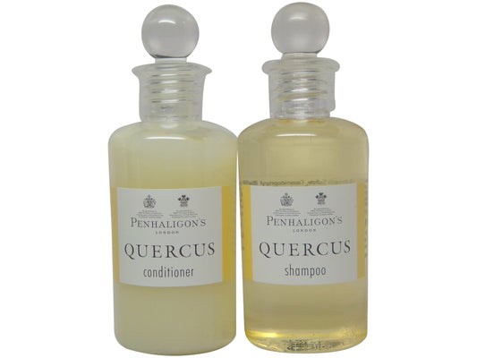 Penhaligons Quercus Shampoo & Conditioner lot of 4 (2 each 3.4oz Bottles)