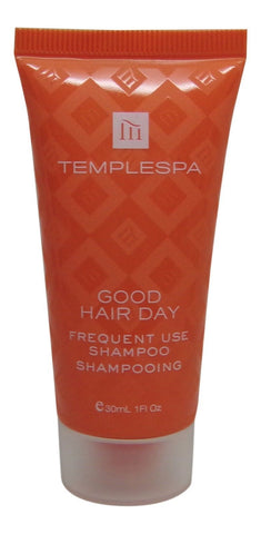 Temple Spa Good Hair Day Shampoo 4 each 1oz tubes. Total of 4oz