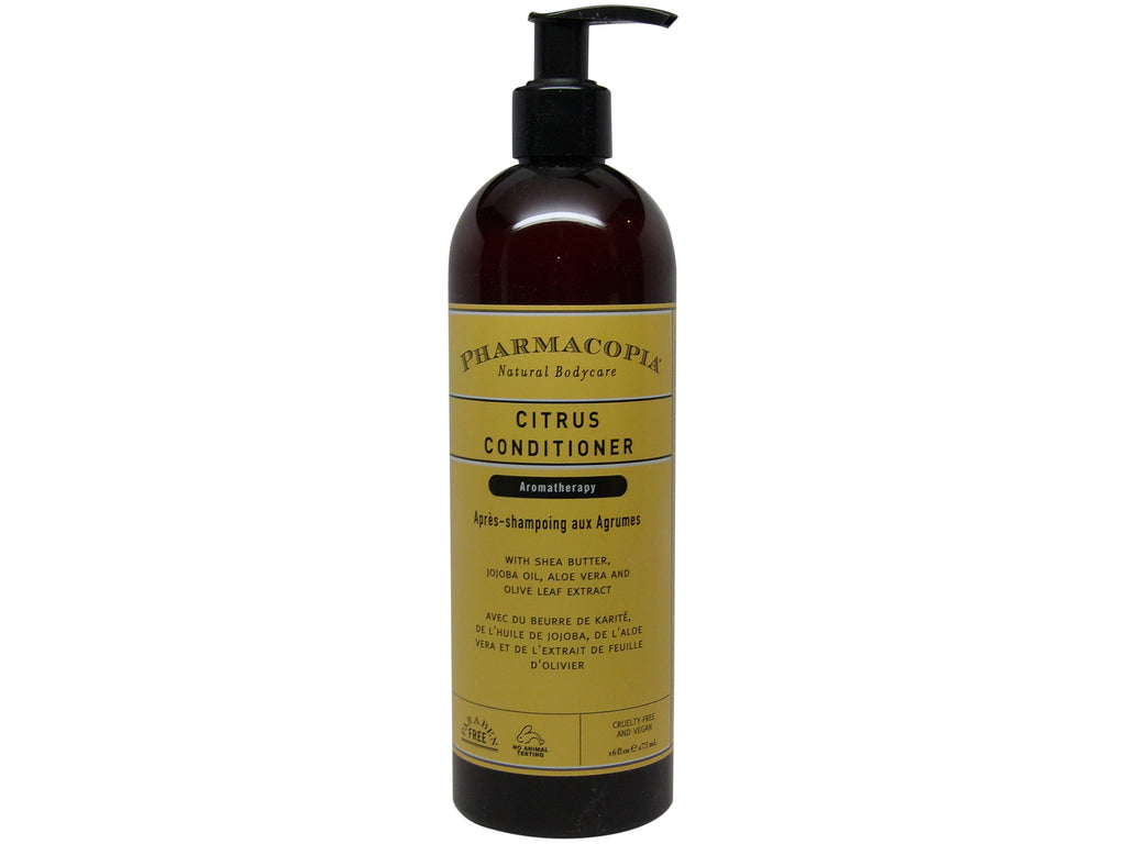 Pharmacopia Citrus Conditioner  Aromatherapy Hair & Scalp Care with Natural & Organic Ingredients  Vegan, Cruelty Free, Aromatic Conditioner, 16oz