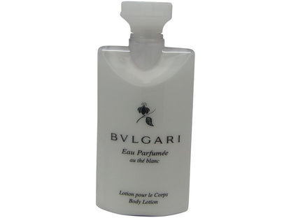 Bvlgari White Tea au the blanc Lotion lot of 2 each 2.5oz Total of 5oz