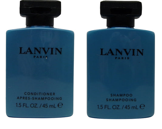 Les Notes de Lanvin Orange Ambre Shampoo & Conditioner Lot of 4(2 of Each)