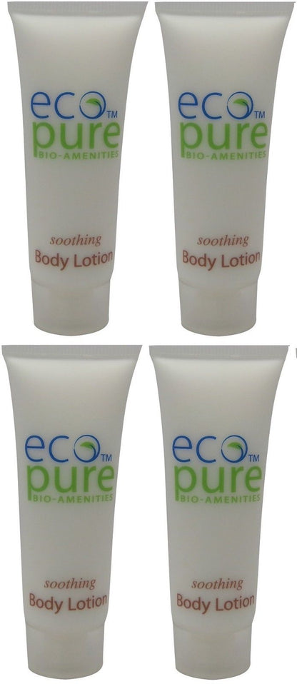 Eco Pure Soothing Body Lotion Lot of 4 each 1oz Bottles. Total of 4oz