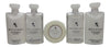 Bvlgari White Tea Travel Set Shampoo, Conditioner, Body Lotion, Shower Gel, Soap
