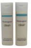 Neutrogena Clean Normalizing Shampoo & Conditioner lot of 10 (5 of ea) 0.8oz Bottles.
