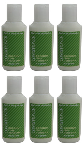 Bath & Body Works Coconut Lime Verbena Conditioner Lot of 6. Total of 4.5oz