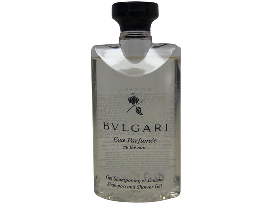 Bvlgari Eau Parfumee Black Tea Shampoo and Shower Gel, 2.5 oz. Set of 3