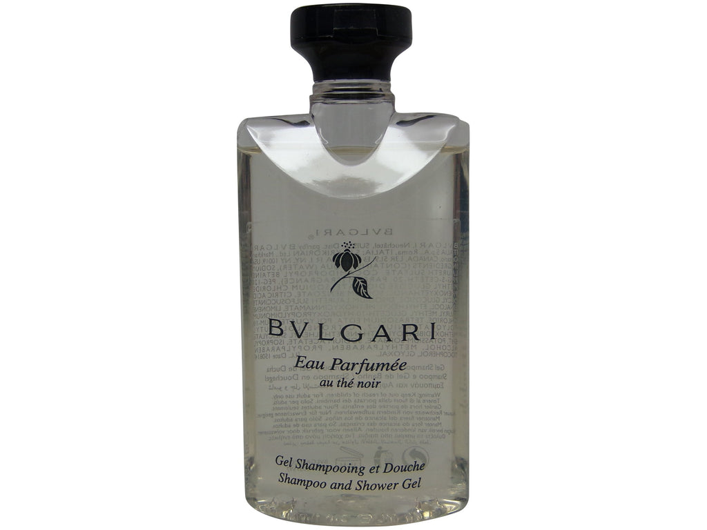 Bvlgari Eau Parfumee Au the Noir Shampoo and Shower Gel, 2.5 oz. Set of 3