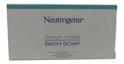 Neutrogena French Milled Bath Soap Lot of 20 each 1.25 oz Bars. Total of  25oz