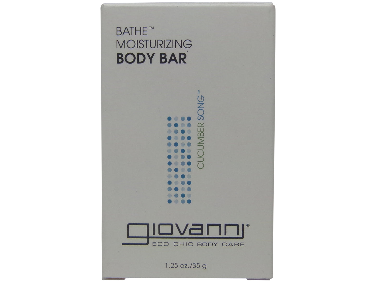 Giovanni Cucumber Song Moisturizing Body Bar Soap Lot of 20 each 1.25oz. Total of 25oz
