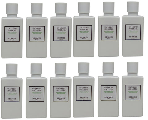 Hermes Un Jardin Sur le Nil Conditioner lot of 12ea 1.35oz Bottles. Total of 16.2oz