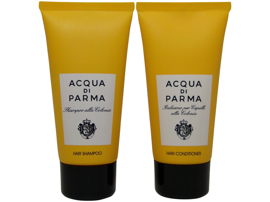 Acqua Di Parma Colonia Hair Shampoo & Conditioner lot of 2 (1 of each) 2.5oz Bottles.