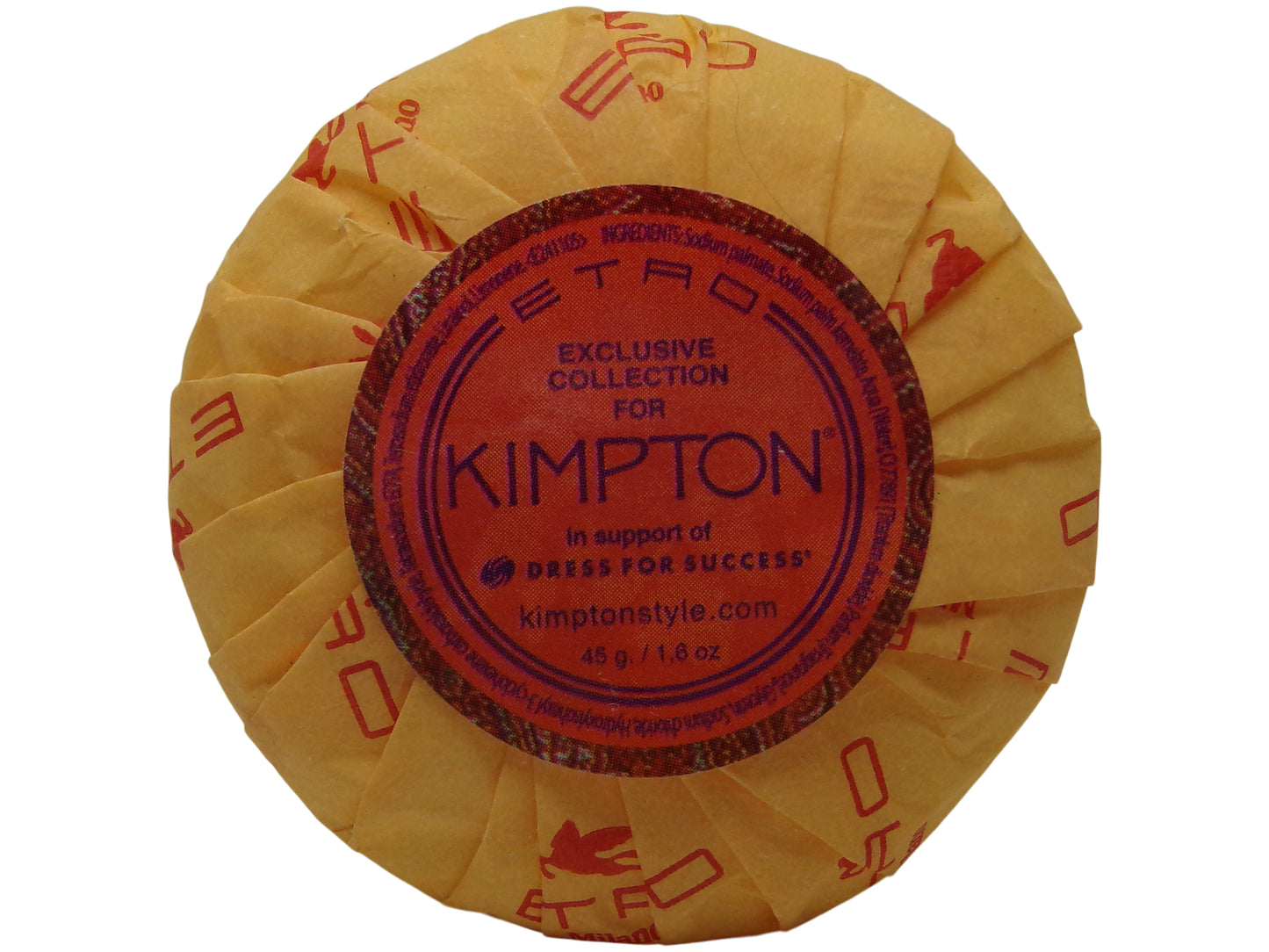 ETRO Kimpton Soap Lot of 3 each 1.6oz bars. Total of 4.8oz