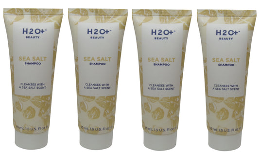 H2O Plus Sea Salt Shampoo lot of 4 each 1.5oz bottles. Total of 6oz