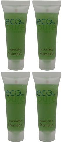 Eco Pure Nourishing Shampoo Lot of 4 each 1oz Bottles. Total of 4oz