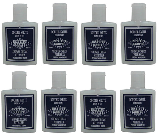 Institut Karite Shea Shower Cream lot 8 Each 1oz bottles. Total of 8oz