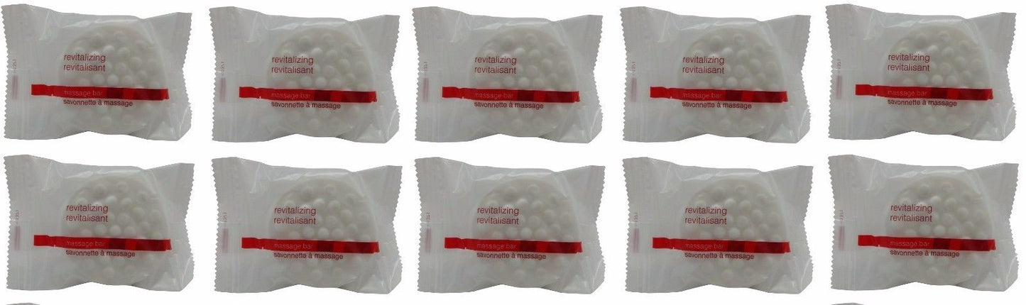 Wyndham Revitalizing Massage Soap Lot of 10 Each 1.25oz Bars Total of 12.5oz