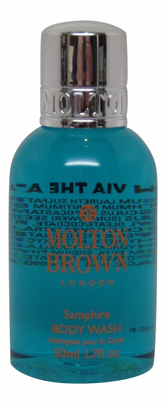 Molton Brown Samphire Body Wash Lot of 4 each 1.7oz bottles. Total of 6.8oz