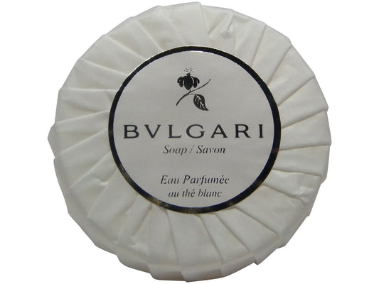 Bvlgari White Tea au the blanc lot of 4 ea 1.76oz bars of Soap Total of 7oz