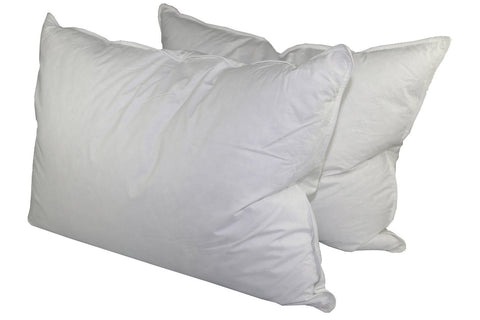Down Dreams Standard Pillow Set. (2 Pillows)
