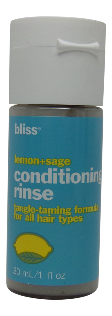 Bliss Lemon & Sage Conditioner lot of 6 ea 1oz Bottles Total 6oz