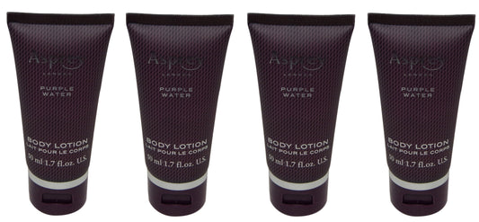 Asprey Purple Water Lotion lot of 2 bottles each 1.7oz. Total of 3.4oz