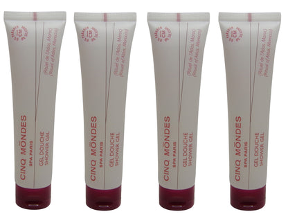 Cinq Mondes Shower Gel Rituel de l'Atlas lot of 4 each 1.35oz. Total of 5.4oz