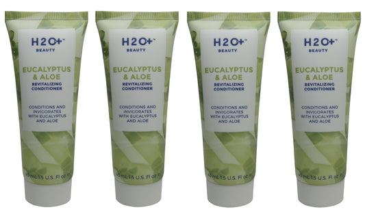 H2O Plus Eucalyptus & Aloe Conditioner lot of 4 each 1.5oz bottles. Total of 6oz