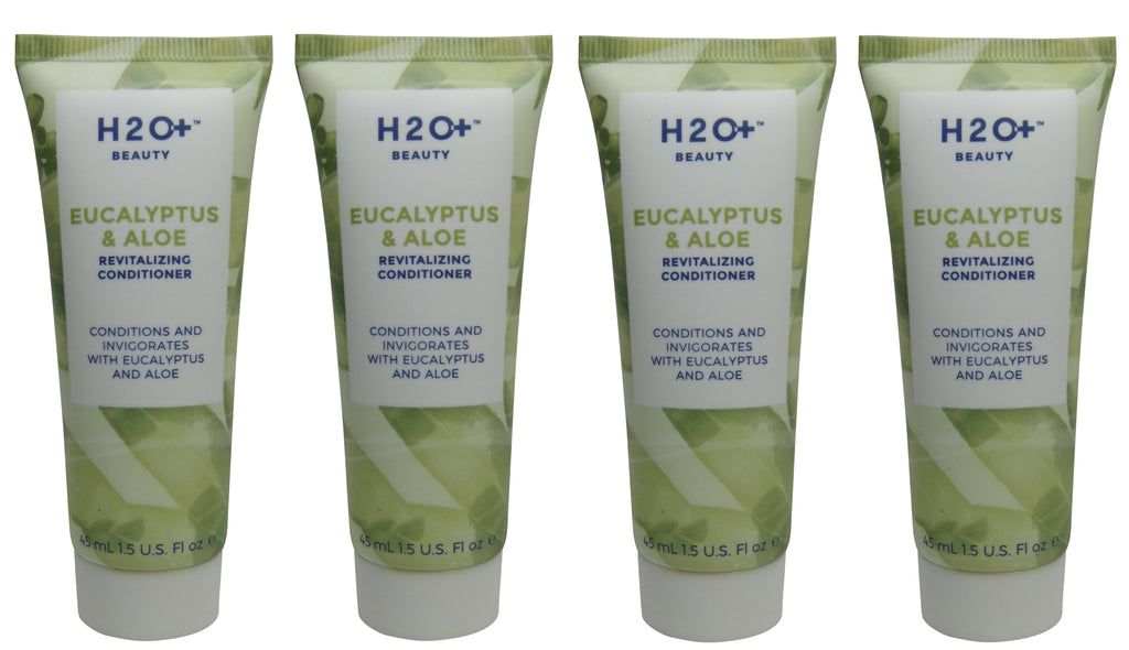 H2O Plus Eucalyptus & Aloe Conditioner lot of 4 each 1.5oz bottles. Total of 6oz