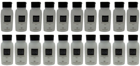Beekman 1802 Country Inn & Suites White Shampoo &Conditioner (10 of Each) 0.75oz