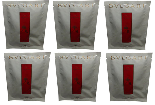 Bvlgari Eau Parfumee Au the Rouge (Red Tea) Tea Bag Lot of 6