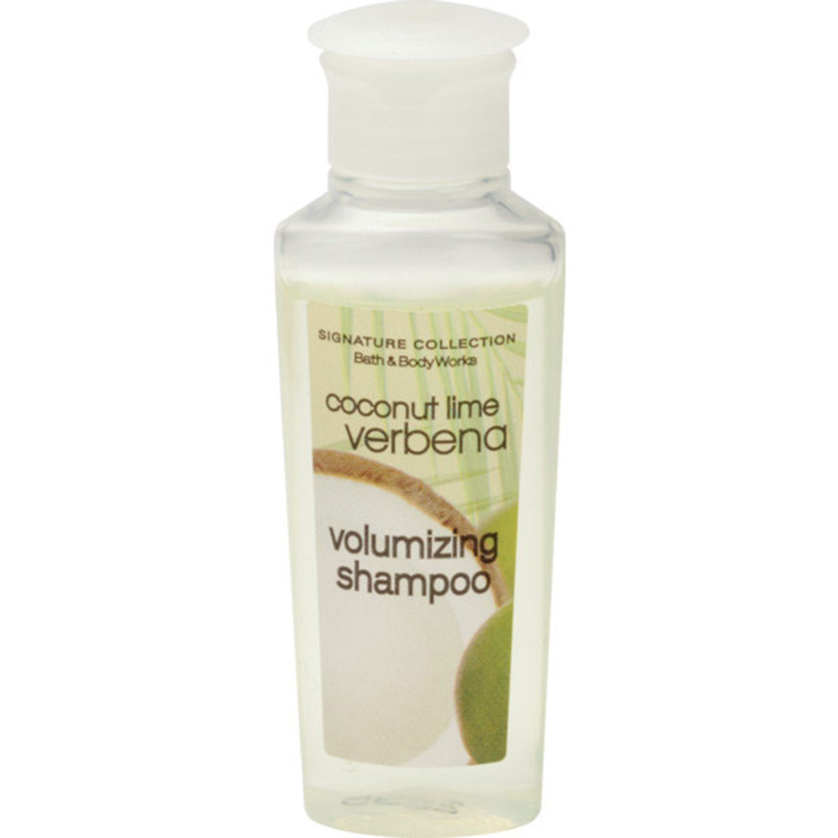 Bath & Body Works Volumizing Coconut Lime Verbena Shampoo. Lot of 24 each 0.75oz Bottles.