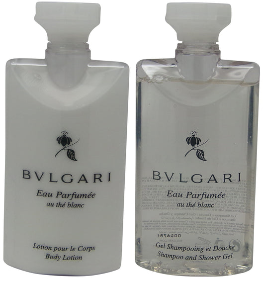 Bvlgari White Tea au the blanc 2 Lotions and 2 Shower gels