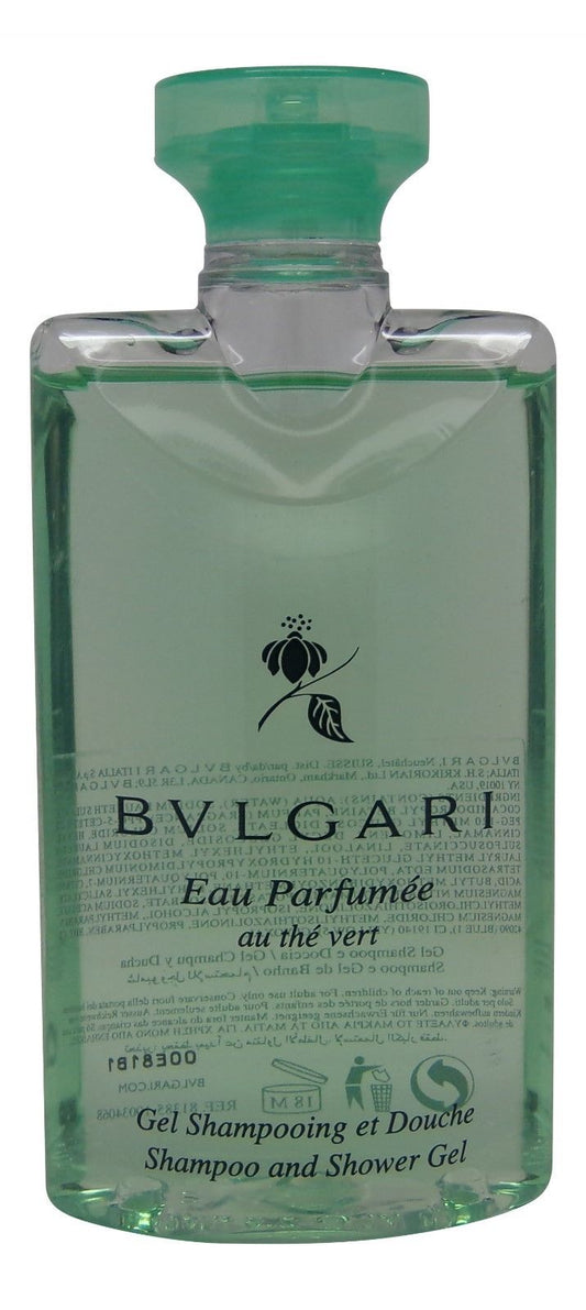 Bvlgari au the vert Shampoo & Shower Gel lot of 6 each 2.5oz Total of 15oz