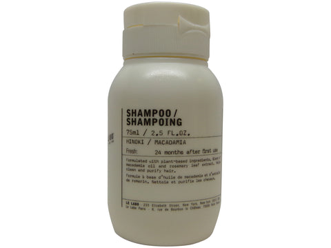 Le Labo Hinoki Shampoo 2.5oz bottle